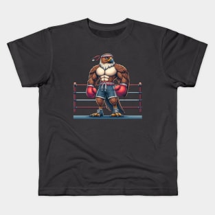 Falcon fighter, boxing champion Kids T-Shirt